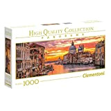 Clementoni Collection Panorama Does Not Apply Puzzle The Grand Canal-Venice, 1000 Pezzi, Multicolore, One size, 39426