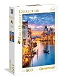 Clementoni Collection Puzzle, Lighting Venice, 500 pezzi
