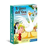 Clementoni dell'Oca-Pocket-mazzo, carte bambini, tavolo, gioco di società per tutta la famiglia, 2-6 giocatori, 6 anni+, Made in Italy, Multicolore, ...