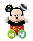 Clementoni Disney Baby Mickey Prime Racconta Storie, Storyteller, Peluche Interattivo, Educativo, Parlante Italiano, Bambini 9 Mesi, Multicolore, 17734