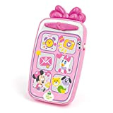 Clementoni Disney Baby Minnie Smartphone, Telefono Baby Elettronico Parlante, Versione in Italiano, 9 mesi+, 14950