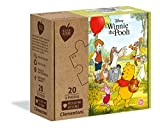 Clementoni- Disney Pooh Winnie The Pooh & Friends Puzzle da 2 X 20 Pezzi, Multicolore, One size, 24772
