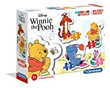 Clementoni Disney Winnie The Pooh, Puzzle, 3-6-9-12 Pezzi, Multicolore, 20820