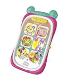 Clementoni Does Not Apply Disney Baby Minnie Cellulare, Smartphone educativo, Telefono Bambino Giocattolo 9 Mesi, Multicolore, M, 17712