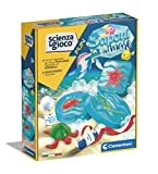 Clementoni Fun-Sea Soaps-Laboratorio saponi, Kit di Scienza per Creare saponette profumate, esperimenti, Gioco scientifico Bambini 8 Anni (Versione in Italiano), ...