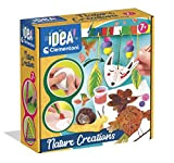 Clementoni- Idea-Surprise Box-Nature Craft-lavoretti 7 Anni, 5 Diverse creazioni, Kit Pittura Bambini, Pasta da Modellare, Gioco Creativo, Multicolore, Medio, 18702