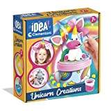 Clementoni- Idea-Surprise Box-Rainbow & Unicorn-lavoretti creativi 7 Anni, Kit Pittura per Bambini Tema Unicorno, 4 Diverse creazioni, Made in Italy, ...