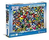 Clementoni Justice League DC Comics Puzzle, 1000 Pezzi, Multicolore, Taglia Unica, 39599