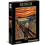 Clementoni- L'Urlo di Munch Museum Collection Puzzle, No Color, 1000 Pezzi, 39377
