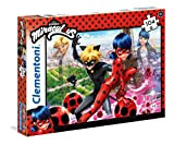 Clementoni Ladybug Miraculous: Tales of Ladybug & Cat Noir Miraculuos Supercolor Puzzle, Multicolore, 104 Pezzi, 27077