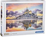 Clementoni-Le Magnifique Mont Saint-Michel Puzzle, 1000 Pezzi, Multicolore, 39367