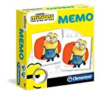 Clementoni- Memo Minions 2 Games 2-80 Memoria e Associazione, accoppiare, Carte, educativo 4 Anni, Gioco da Tavolo per Bambini-Made in ...