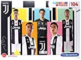Clementoni- National Soccer Club Puzzle Juventus-104 Pezzi, Multicolore, 27523