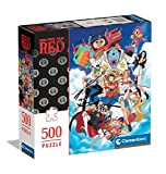 Clementoni One Piece Film Rosso 500 Pezzi, Puzzle Per Adulti Made In Italy, 80689