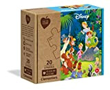 Clementoni - Play For Future-The Jungle Book Carte e Puzzle per bambini 3 anni+, 2x20 Pezzi, Colore Multicolore, 24774