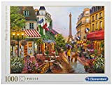 Clementoni- Puzzle Flores en Paris 1000pzs Does Not Apply Collection Flowers in Paris-1000 Pezzi, Multicolore, One size, 39482