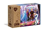 Clementoni- Puzzle Frozen 2 Disney 3x48pzs Play for Future 2-3x48 Pezzi-Materiali 100% riciclati-Made in Italy, Bambini 4 Anni+, Multicolore, One ...