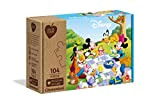 Clementoni- Puzzle Mickey Mouse Disney 104pzs Mickey & Friends Play for Future Classic-104 Pezzi-Materiali 100% riciclati-Made in Italy, Bambini 6 ...