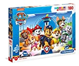 Clementoni- Puzzle Patrulla Canina Paw Patrol 180pzs Does Not Apply Supercolor Patrol-180 Pezzi-Made in Italy, Bambini 7 Anni+, Multicolore, One ...