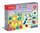 Clementoni- Sapientino Baby Prime Scoperte-Gioco Educativo 1 Anno (Versione in Italiano), Giochi Montessori, Made in Italy, Multicolore, 16421