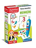Clementoni- Sapientino interattiva, Gioco educativo elettronico Penna parlante (batterie Incluse) per Imparare contare, flashcard Numeri, Bambini 3 Anni, Made in ...