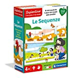 Clementoni Sapientino Le sequenze Gioco educativo 4 Anni (Versione in Italiano), Cartone 100% Riciclato, Play for Future Made in Italy, ...