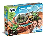 Clementoni- Science & Play Lab-Desert Life, Bambini-Laboratorio Botanica, Gioco scientifico 7 Anni-Made in Italy, Multicolore, 97858, Esclusivo Amazon