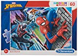 Clementoni Spider-Man Supercolor Puzzle Man-60 pezzi, Multicolore, 26048