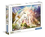 Clementoni, Sunset Unicorns, , Puzzle, 500 pezzi, Multicolore (Sunset Unicorns)
