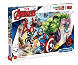 Clementoni- The Avengers Puzzle, Multicolore, 180 Pezzi, 29295