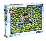 Clementoni Toy Story Impossible Puzzle 4-1000 Pezzi, Multicolore, 39499