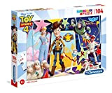 Clementoni- Toy Story Supercolor Puzzle 4-104 Pezzi, Multicolore, 27129