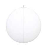 Clicitina Gonfiabile giocattolo a LED pallanuoto nuoto pallone da piscina luminoso, 13 colori (bianco, taglia unica)
