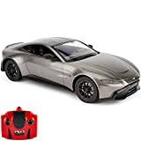 CMJ RC Cars™ Aston Martin Auto Telecomandata Aston Martin 1:14 Grigio con Licenza Ufficiale
