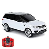 CMJ RC Cars Range Rover Sport Telecomando con Licenza Ufficiale per Auto Luci da Lavoro in Scala 1:18 2.4 GHz ...