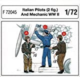 CMK KIT IN RESINA PILOTI E MECCANICO ITALIANI WWII 1/72 F72045