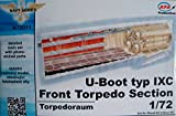 CMK n72011 – Modellino di Sottomarino Tipo IX Front Torpedo Section F Regulation