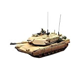 CMO Modellino di Carro Armato, M1A1 Abrams USA Metallo Scala 1/32, Giocattoli e Regali per Bambini, 12,6 X 4,7 Pollici