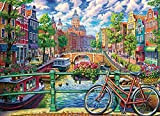 Cobble Hill- Amsterdam Canal Puzzle 1000 Pezzi, CBL80180
