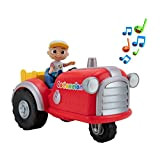 CoComelon- Musical Tractor Veicolo con Figura, Multicolore, CMW0038