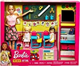 Cofanetto per Barbie amante della scuola con studenti + 28 accessori - 3 bambole - bambola manichino insegnante - mestiere ...