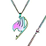Collana per i colori dell'arcobaleno della catena della lega di Fairy Tail