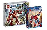 Collectix Lego Marvel – Set: Avengers 76164 Iron Man Hulkbuster vs. A.I.M.-Agent + Spiderman 76146 Spider-Man Mech
