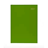 Collins Essential Agenda 2023, formato A4, giorno per pagina, colore: Lime