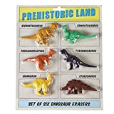 Colorati Dinosauri Gomme (set di 6)