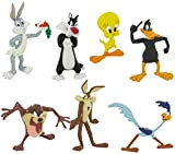Comansi Set di 7 figure Looney Tunes – Bugs Bunny – Piolino – Anatra Lucas – Silvestre – Coyote – ...