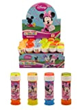 Confezione da 6 Minnie Mouse bolle Disney Kids Party Bag Fillers labirinto sul coperchio vasche
