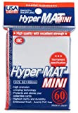 Confezione da 60 KMC Mini Hyper Mat Sleeve – Bianco – Versione USA