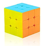 Cooja Cubo Magico 3x3, Speed Magic Cube 3x3x3, Stickerless Resistente Smooth Velocit di Giocattoli per Ragazze Ragazzi