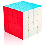 Cooja Cubo Magico 4x4, Speed Magic Cube 4x4x4, Stickerless Resistente Smooth Velocit di Giocattoli per Ragazze Ragazzi